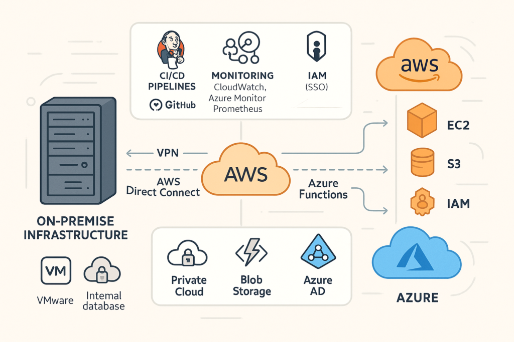 Hybrid AI Cloud and Local System